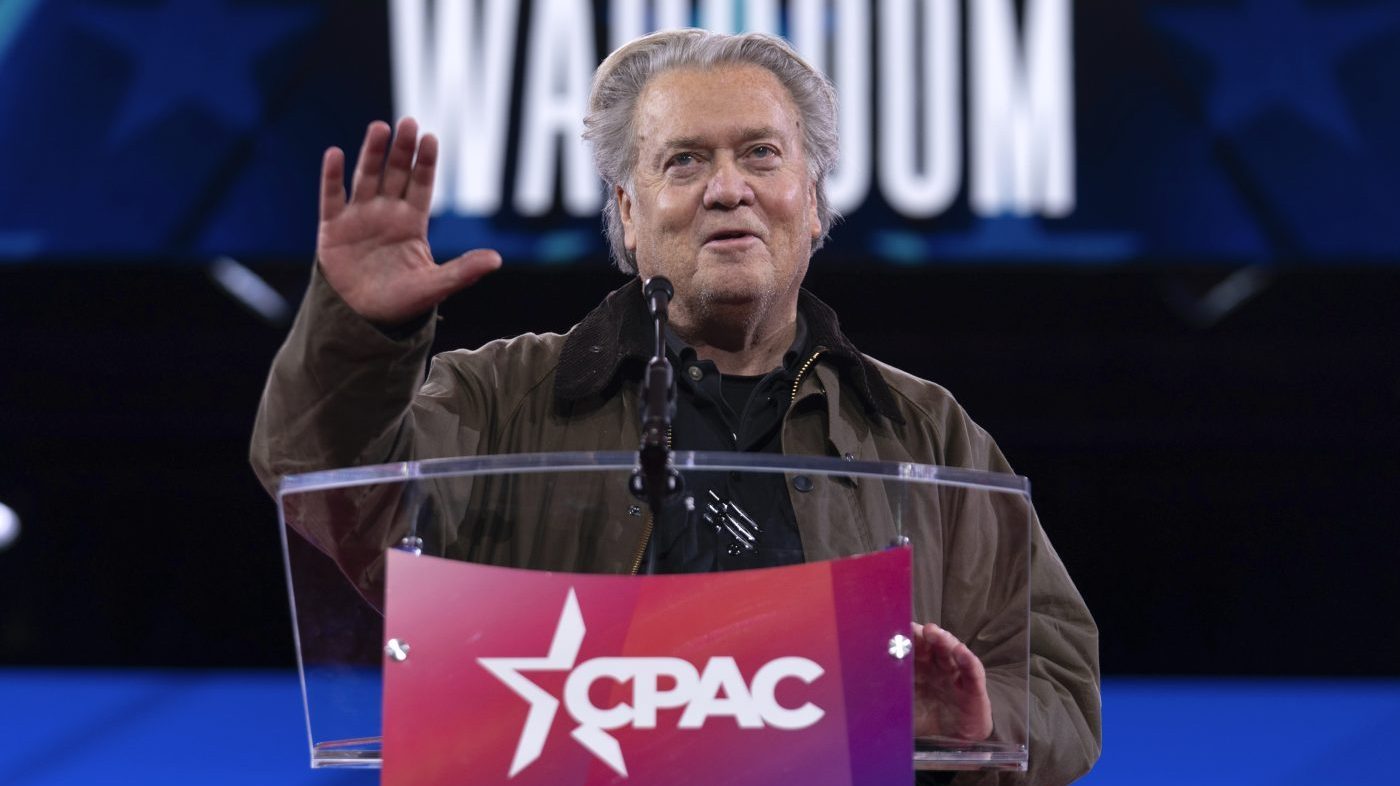 Bannon Refuses to Commit to Accepting Midterm Results