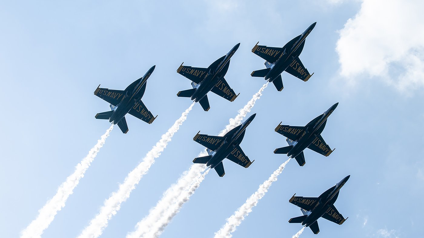 Blue Angels Under Review After Low Pass Sends Beach Gear Airborne at Pensacola