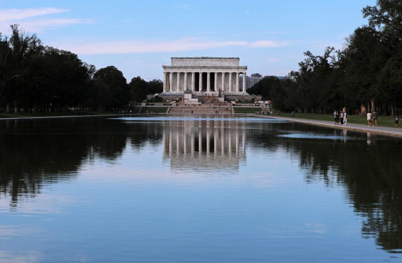 Burgum Touts 'American Flag Blue' Reflecting Pool Renovation as Trump's D.C. Beautification Push Continues