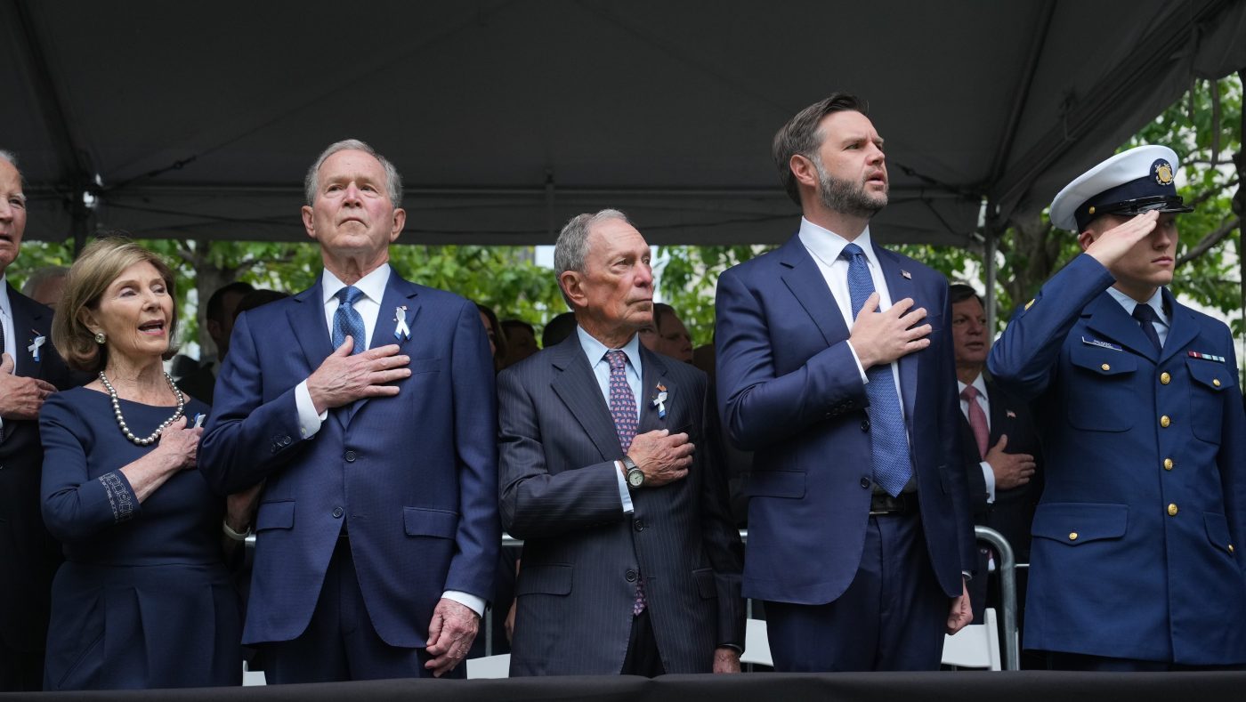 Bush Unveils 9/11 Paintings Marking 25 Years Since Attacks