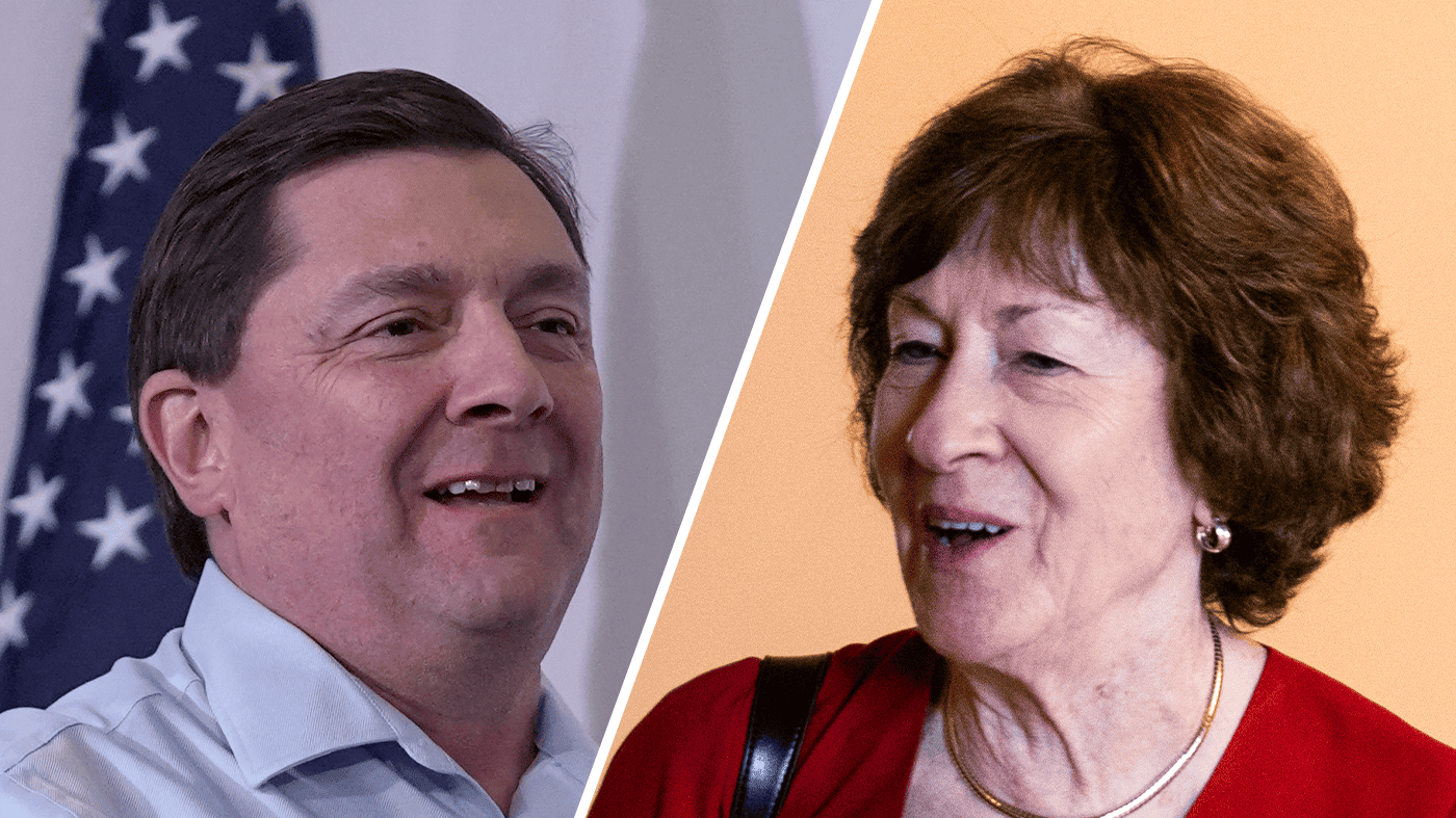 Collins and Jackson Trade Barbs in Tense Maine Senate Rematch