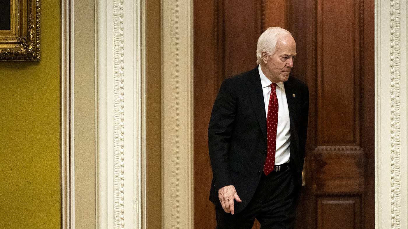 Cornyn Cites Vaccine Data in Rebuke of Trump's Order