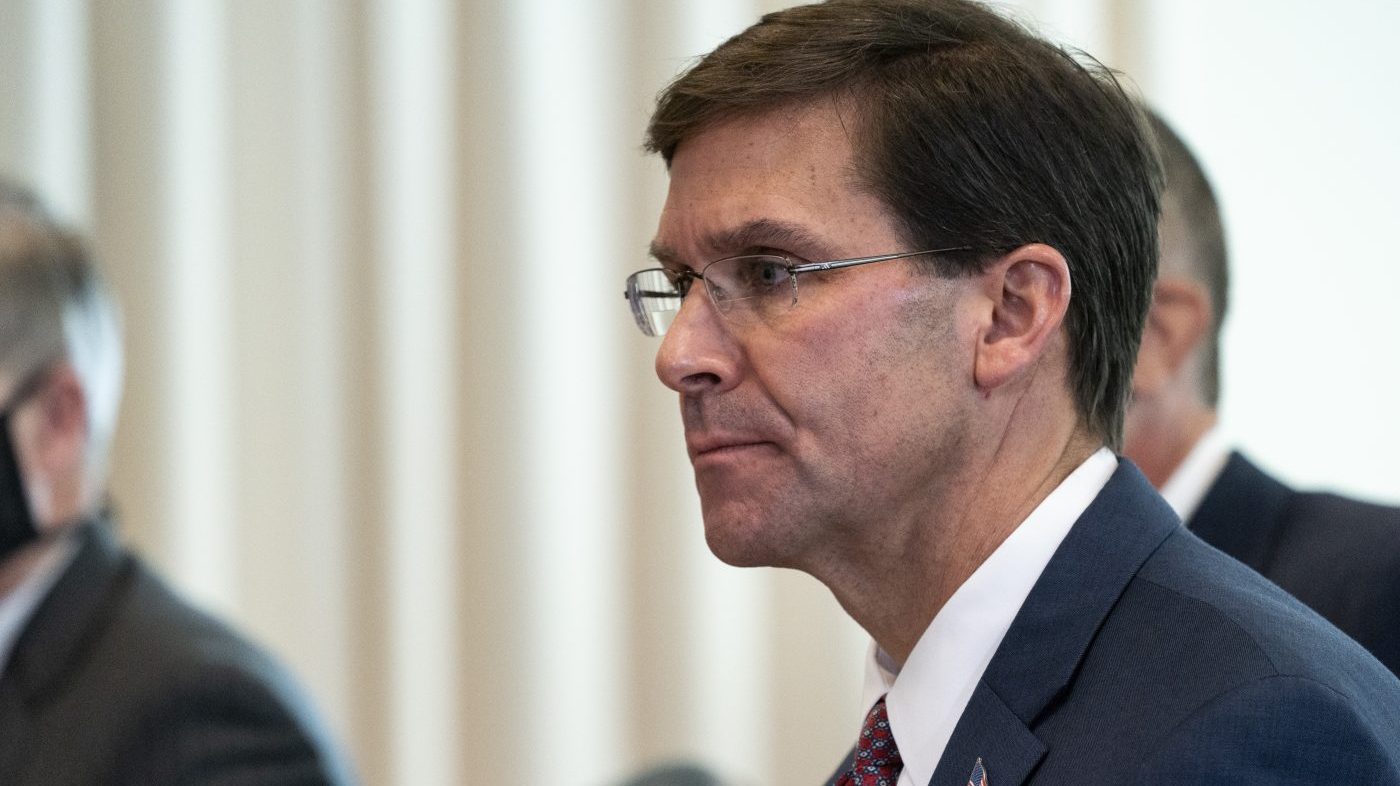 Esper Questions Quality of Advice Trump Receives, Warns of Constitutional Loyalty Gaps