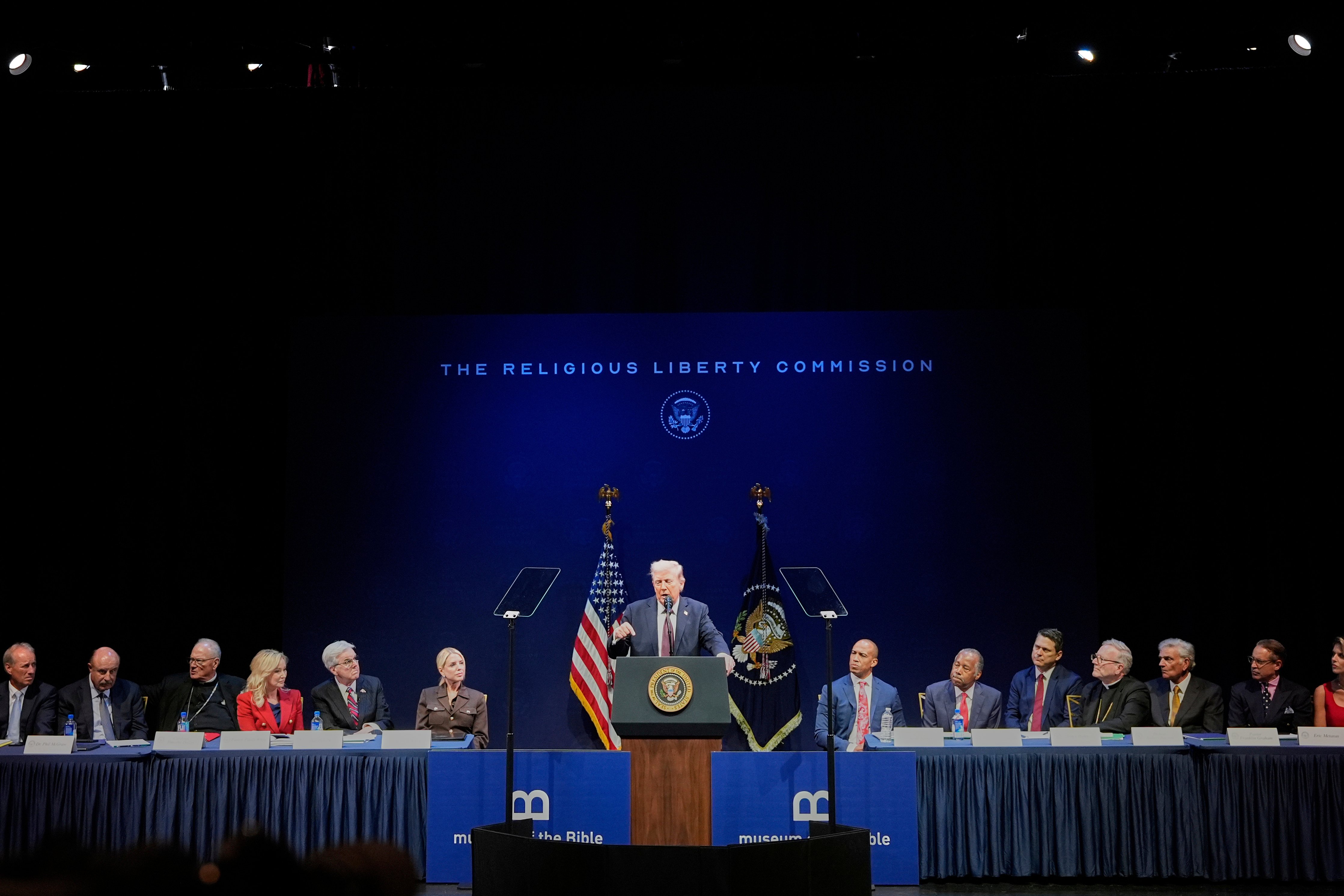 Federal Judge Rejects Lawsuit Over Trump's Religious Liberty Commission Makeup