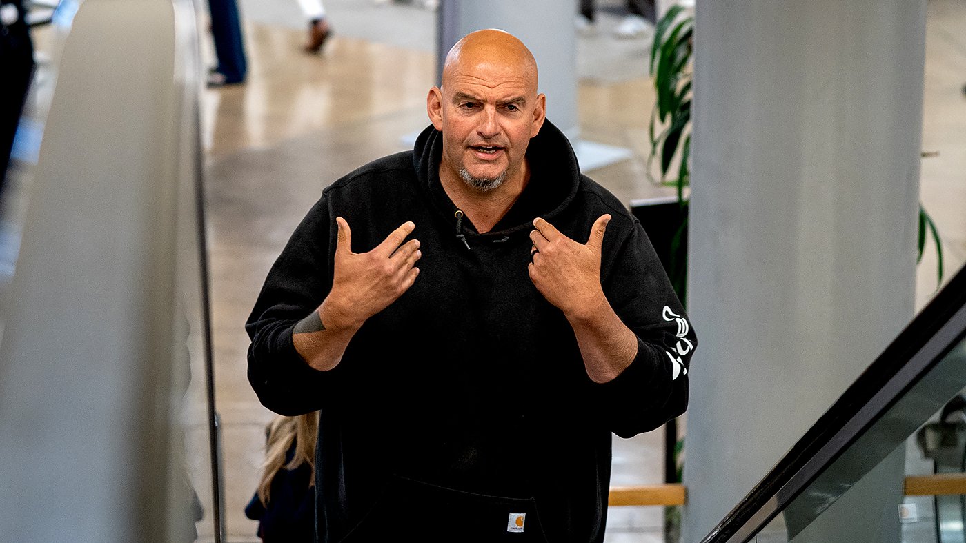 Fetterman dares El-Sayed to keep campaigning with Piker
