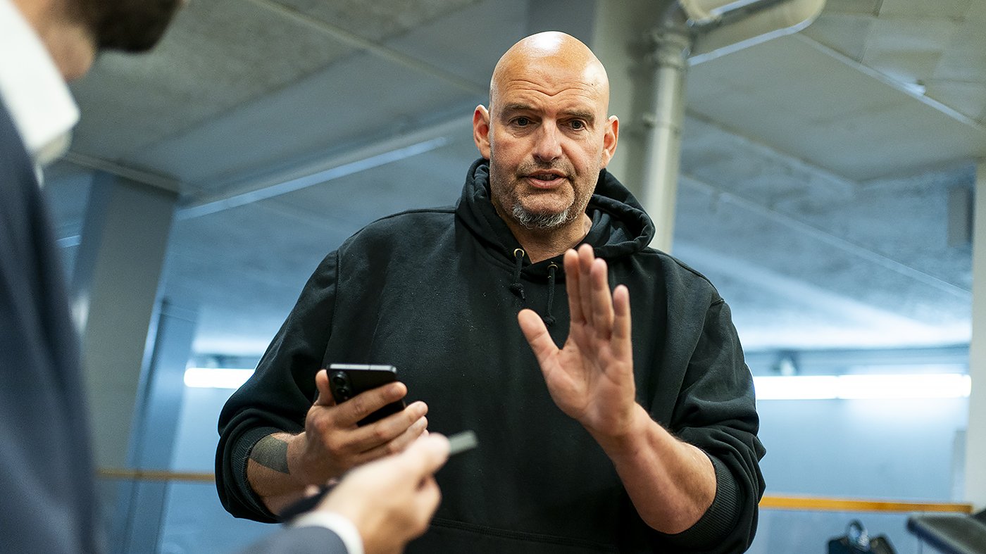 Fetterman Fires Back at El-Sayed, Dubs Him 'Pontiac Platner' in Sharp Exchange