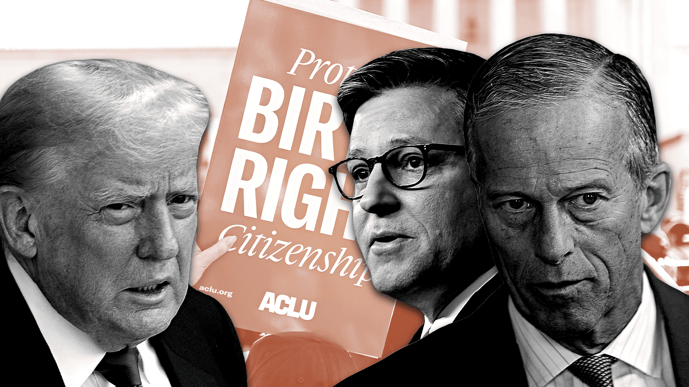 GOP Leaders Face Internal Rift Over Trump's Birthright Citizenship Bill