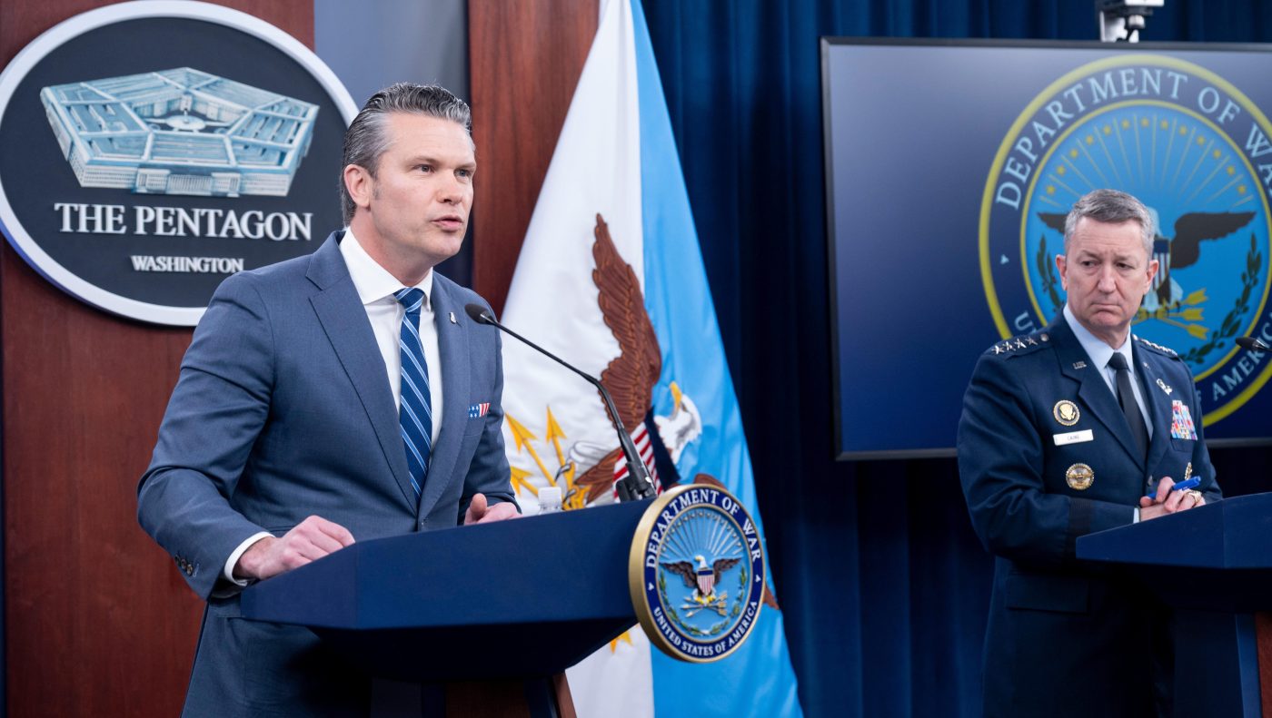 Hegseth, Caine Face House Grilling as Iran War Reaches 60 Days; Warsh Fed Vote Looms