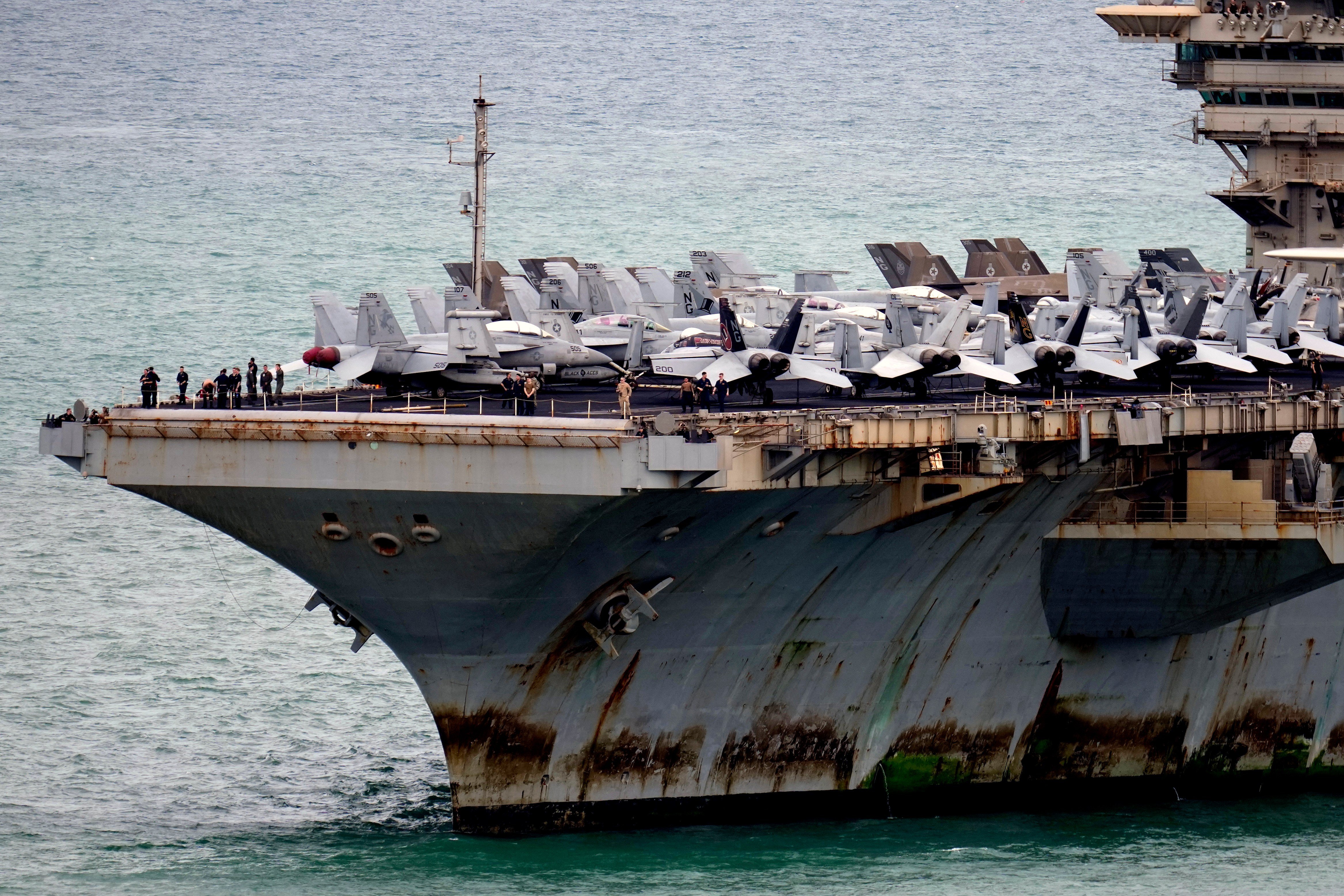 Hegseth heads to San Diego to greet carrier crew after record deployment