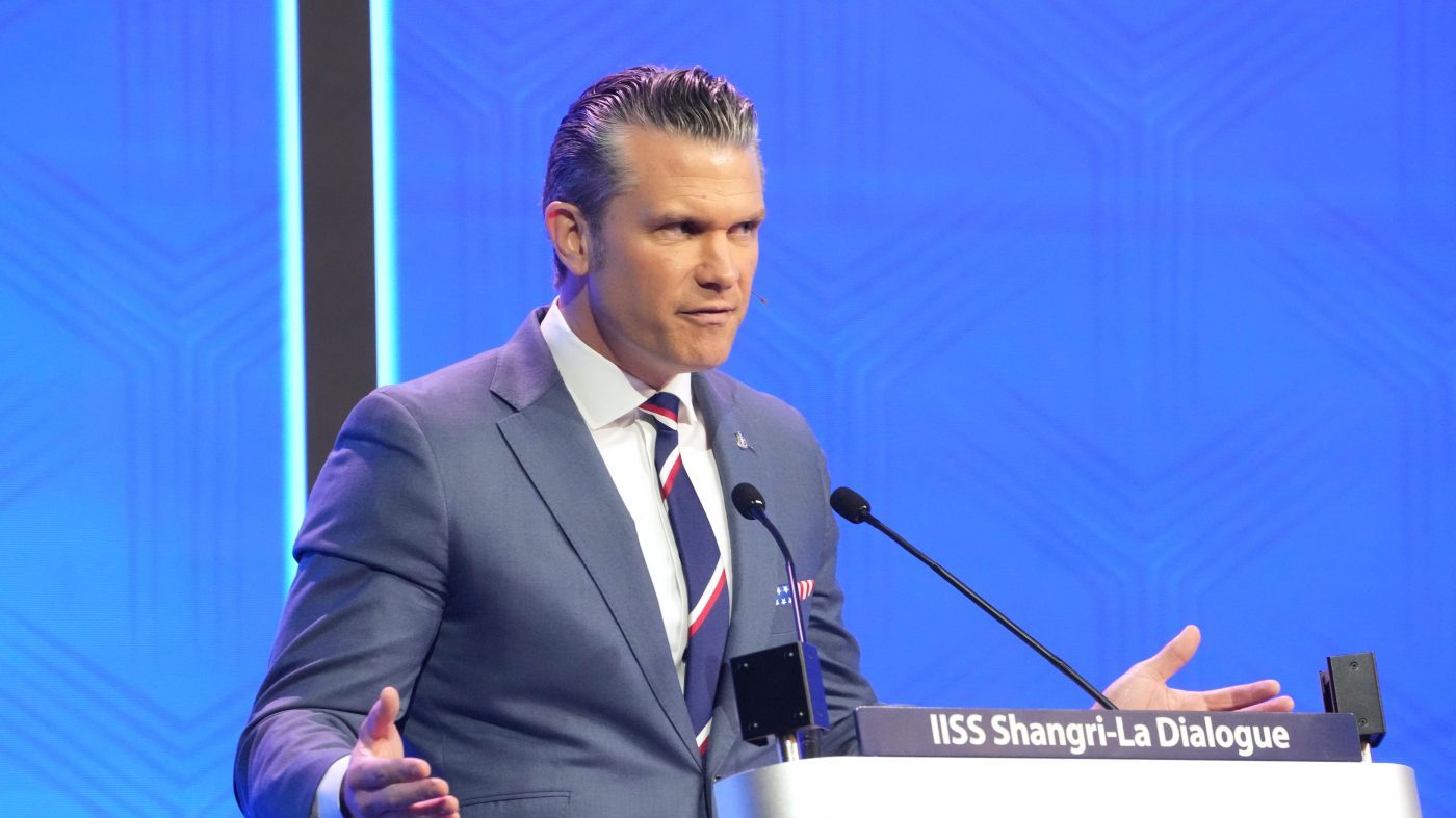 Hegseth Strikes Conciliatory Tone on China at Singapore Security Forum