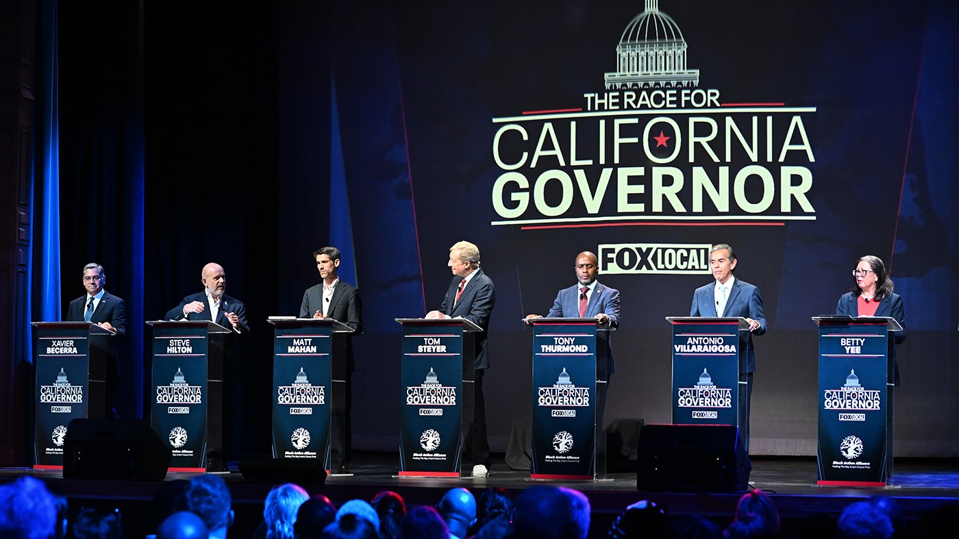 Hilton and Steyer Lead Crowded California Governor Race, New Poll Shows