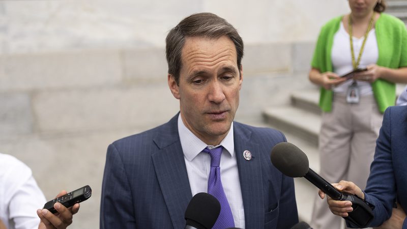 Himes Accuses Trump of 'Bald-Faced Lie' in Election Security Speech