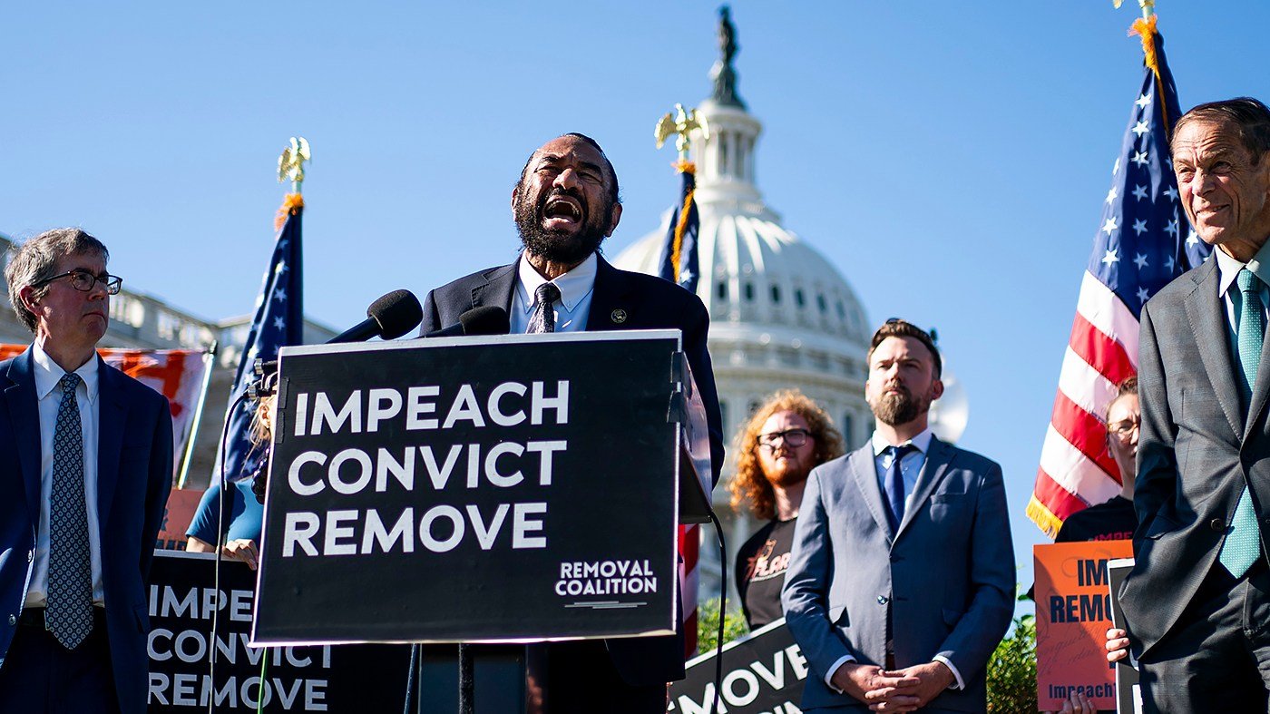 House rejects Green's Trump impeachment push over deportations