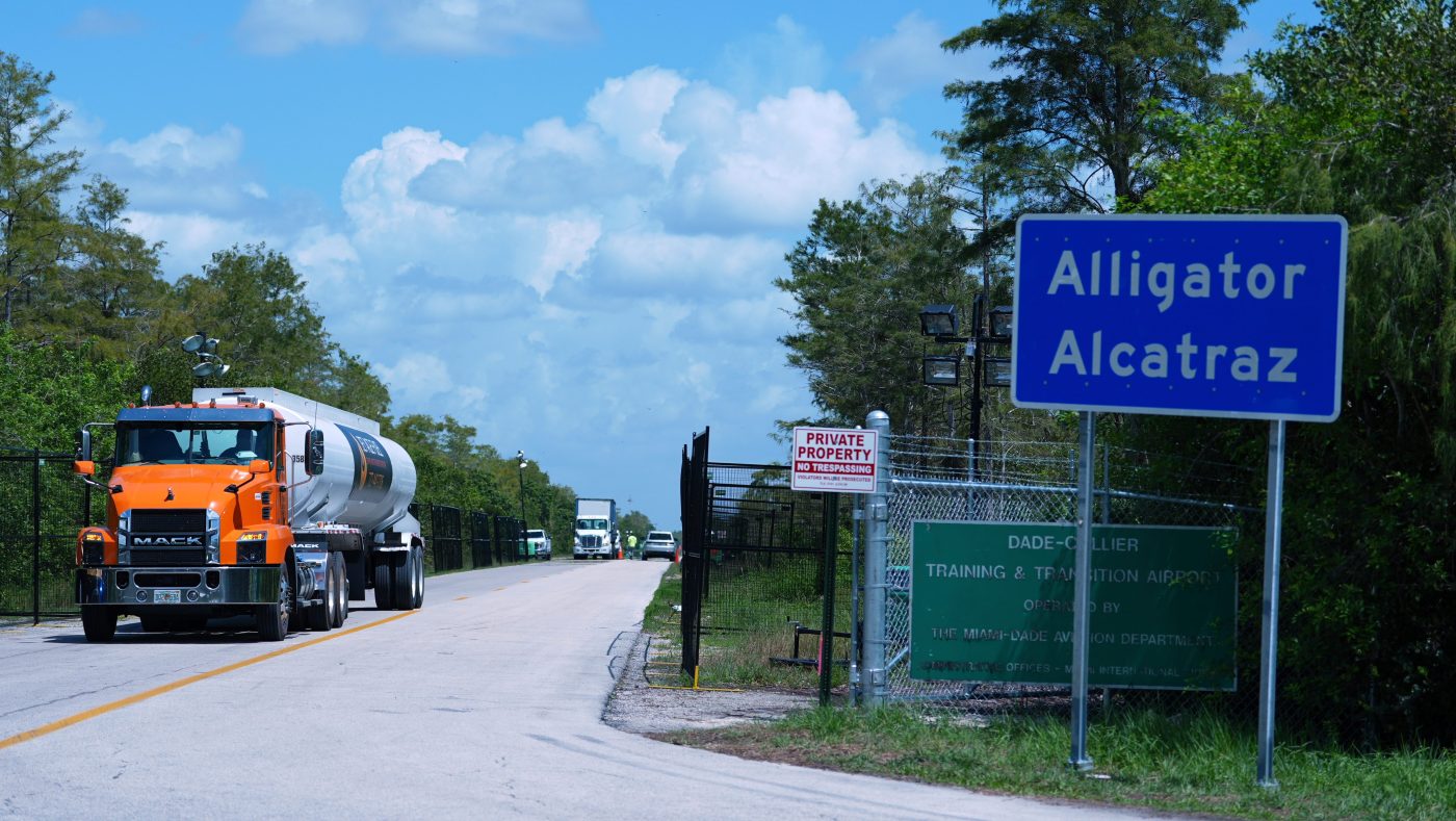 ICE Evacuates All Migrants from ‘Alligator Alcatraz’ Ahead of Hurricane Season