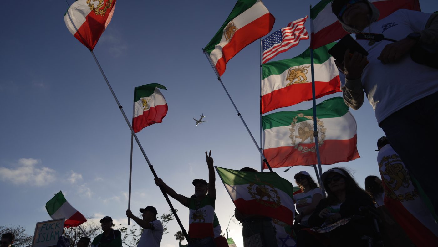 Iranian Expatriates Boo National Anthem at World Cup in Los Angeles