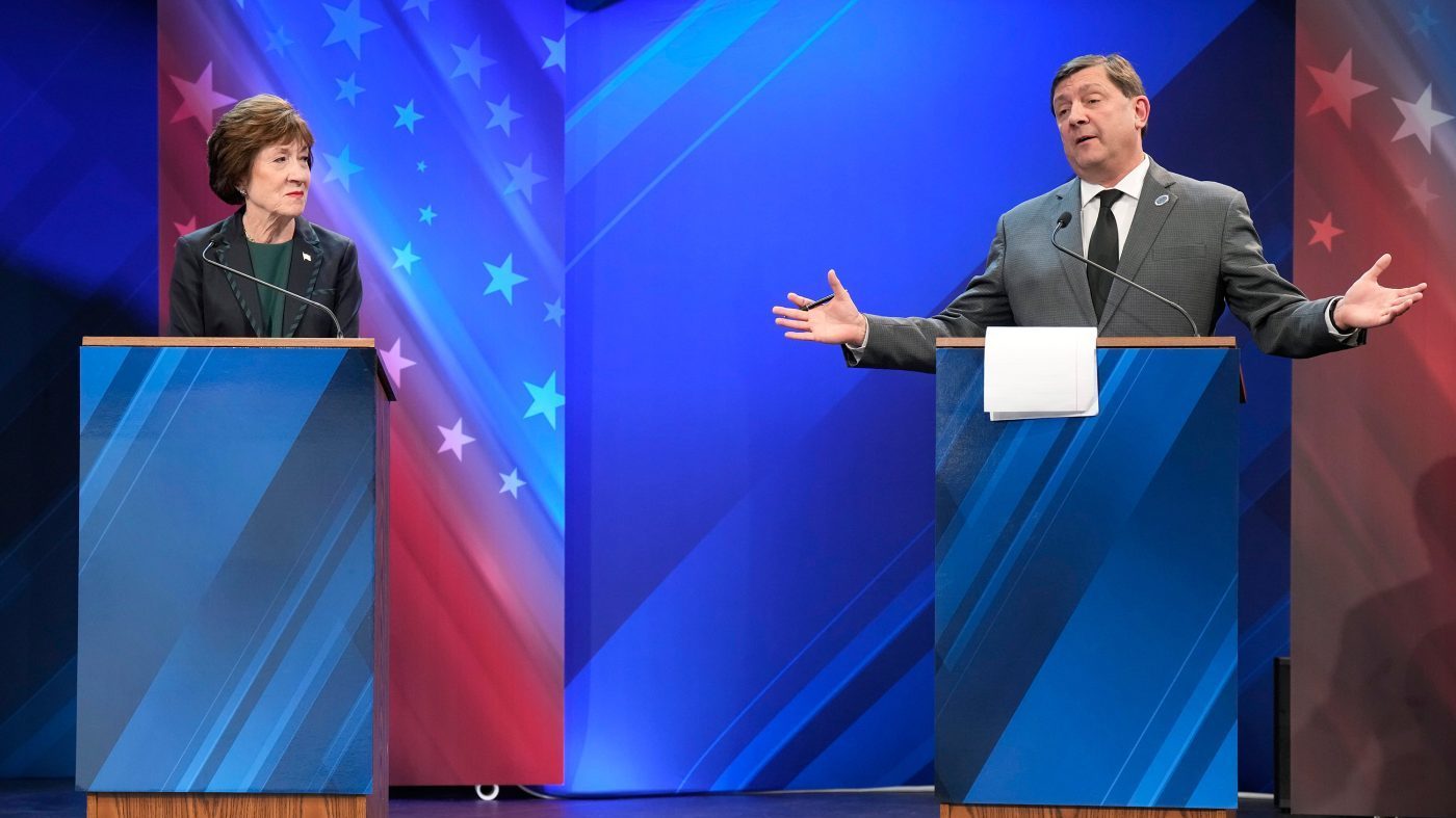 Jackson Tells Collins to 'Shut Up' as Maine Debate Turns Hostile