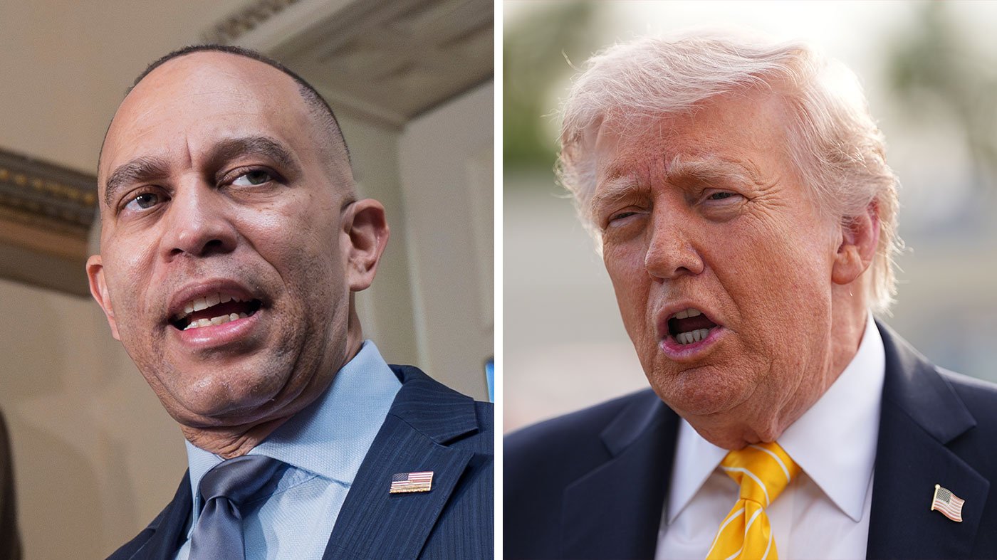 Jeffries Slams Trump's Repeated Iran Deal Claims as '38 or 39' False Alarms