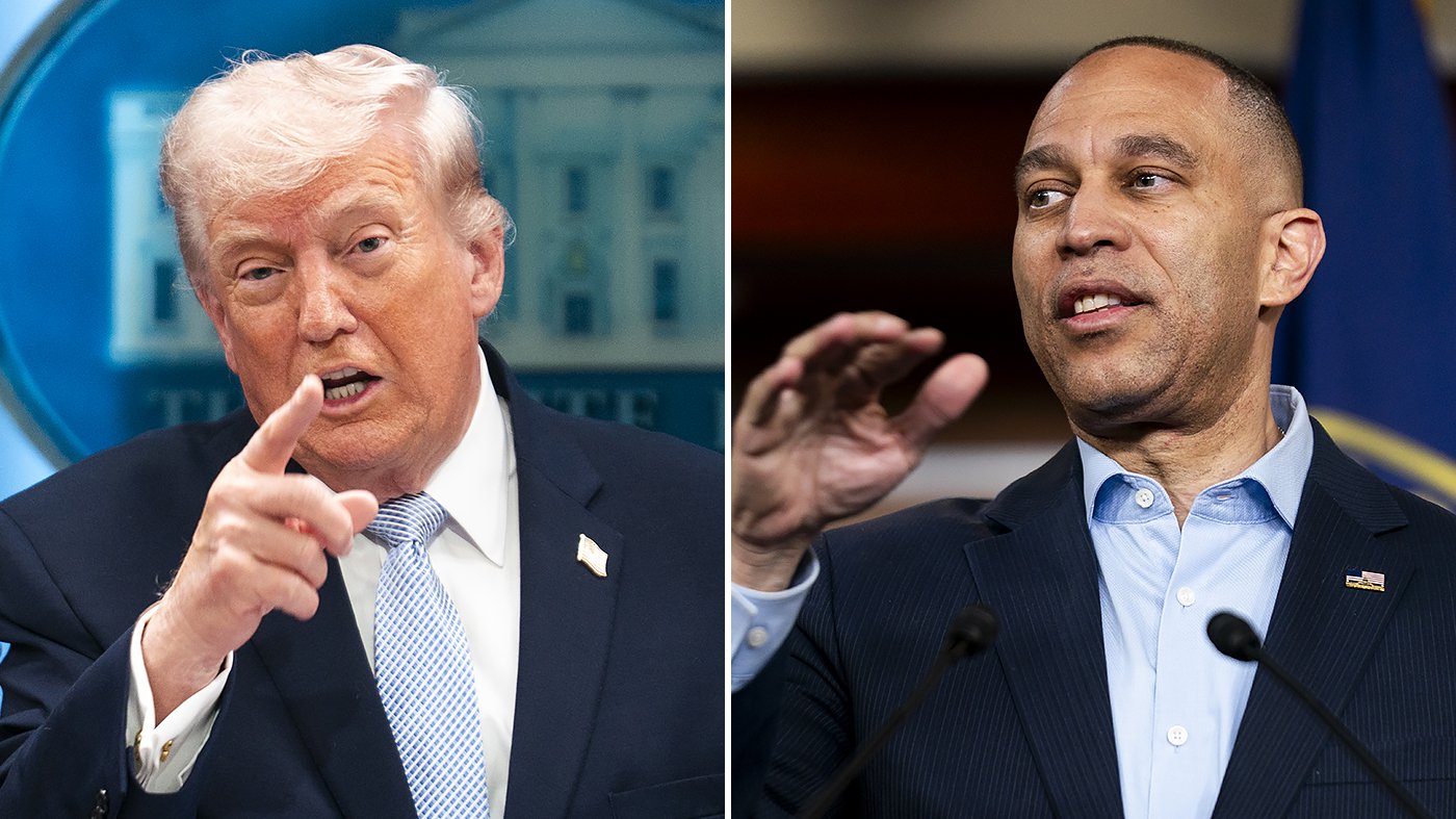Jeffries' Trump Feud: Balancing Attack and Agenda for Midterms