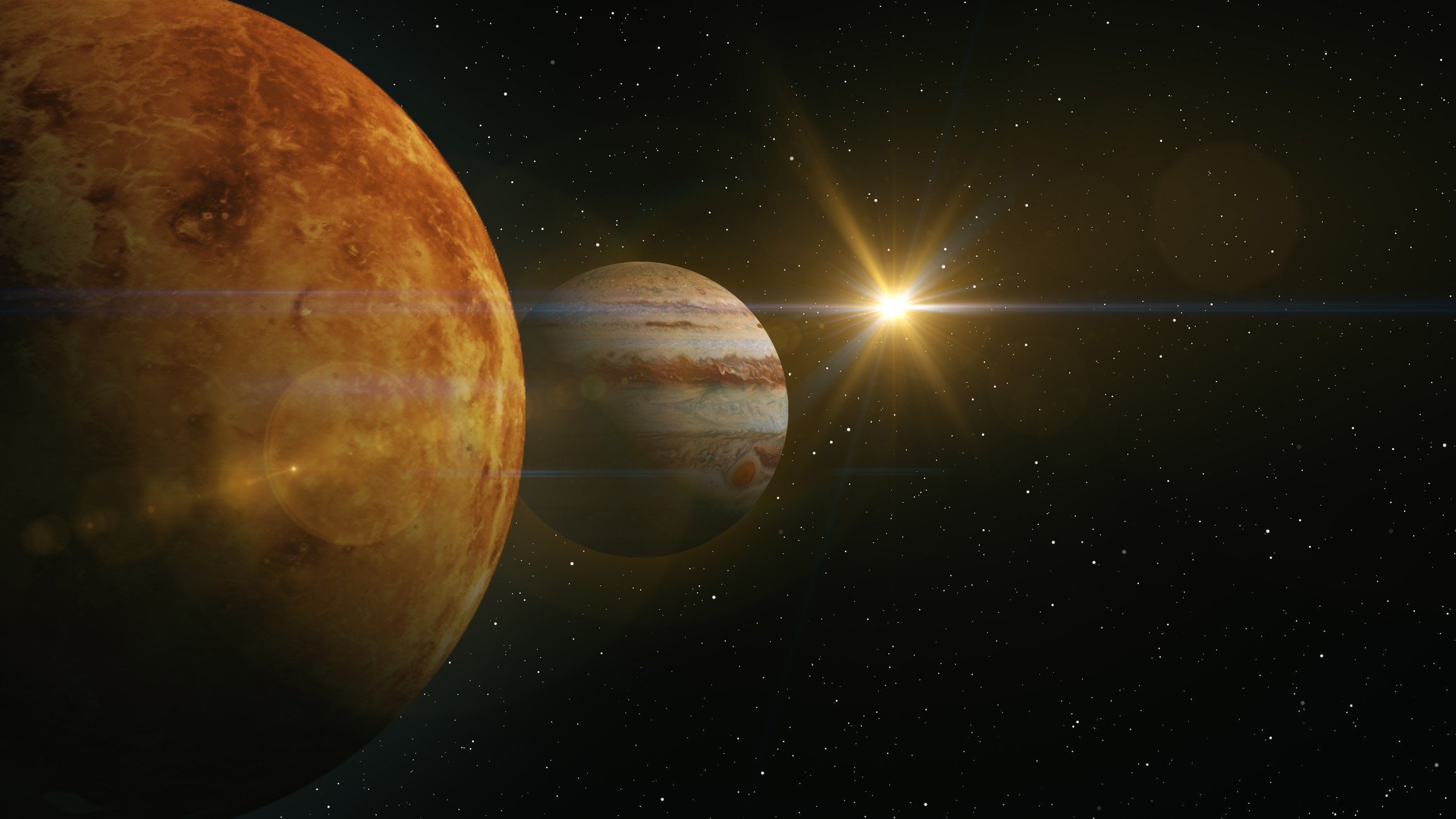 Jupiter and Venus to Align in Rare Sky Show Visible Without a Telescope