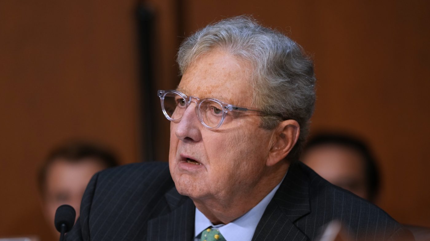 Kennedy cracks at Trump for sharing Cotton's number in time-change feud