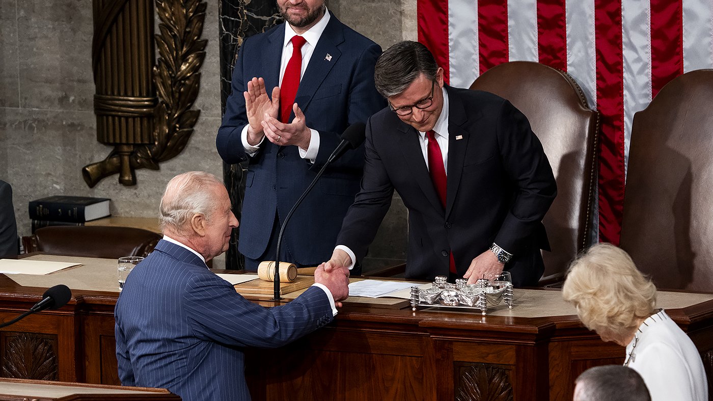 King Charles Takes Aim at Trump in Blunt Congressional Speech