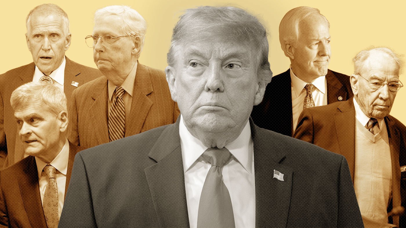Lame-Duck GOP Senators Still Won't Cross Trump