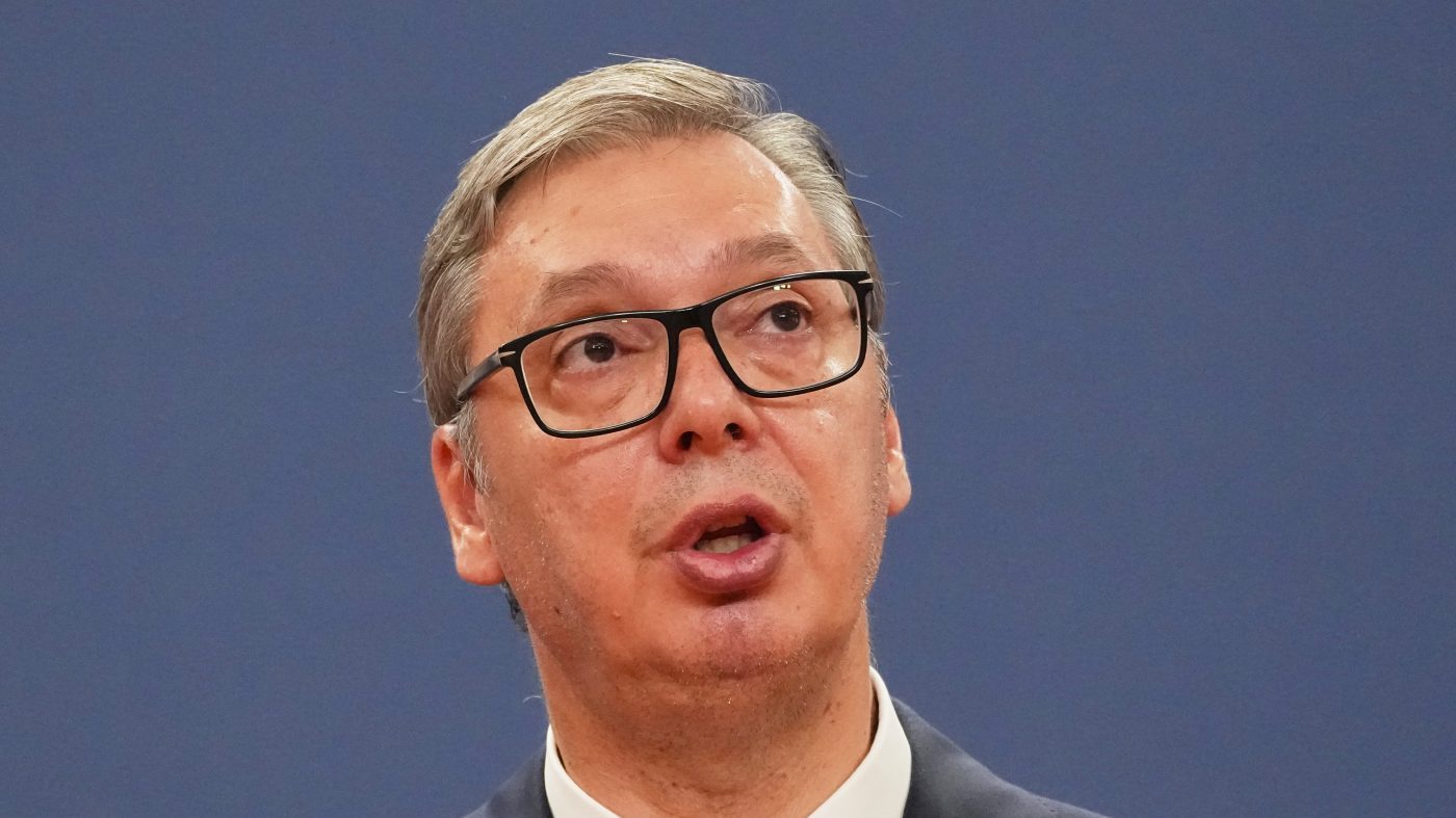 Lawmakers Threaten Sanctions on Serbia's Vucic Ahead of Elections