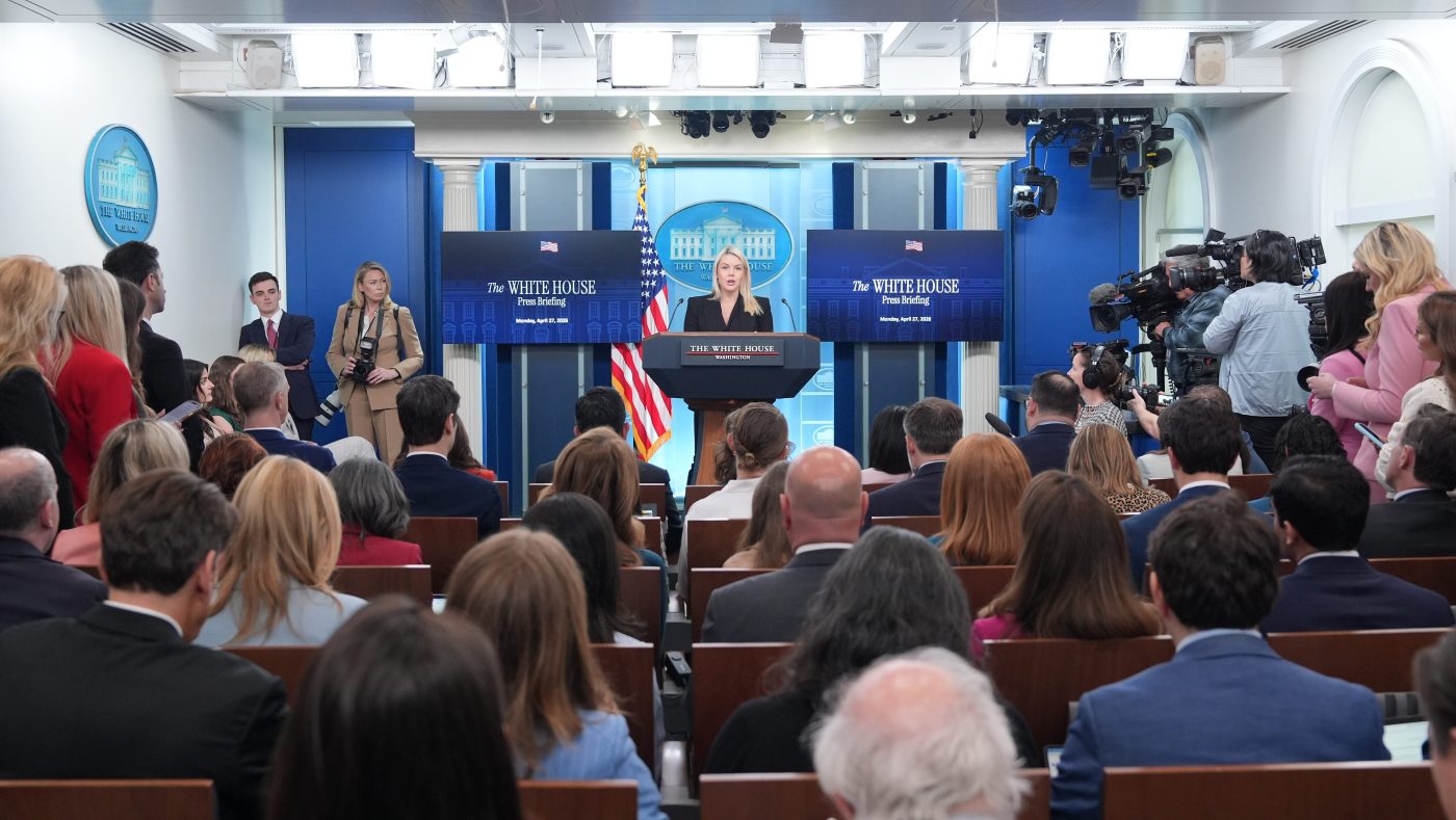 Leavitt Dismisses 'Crazy Nonsense' Conspiracy Theories About WHCA Dinner Shooting