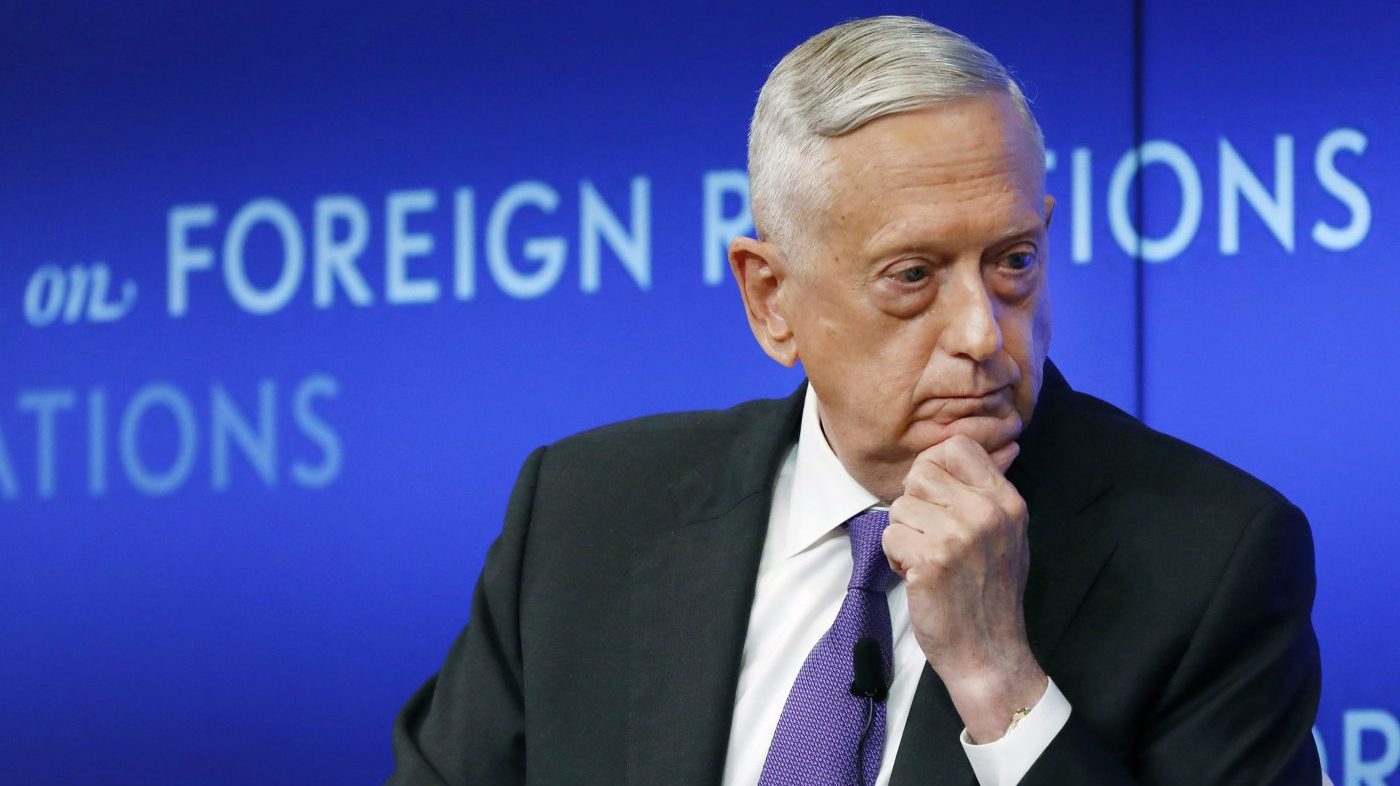 Mattis Warns U.S. Withdrawal Would Hand Iran Control of Critical Oil Chokepoint
