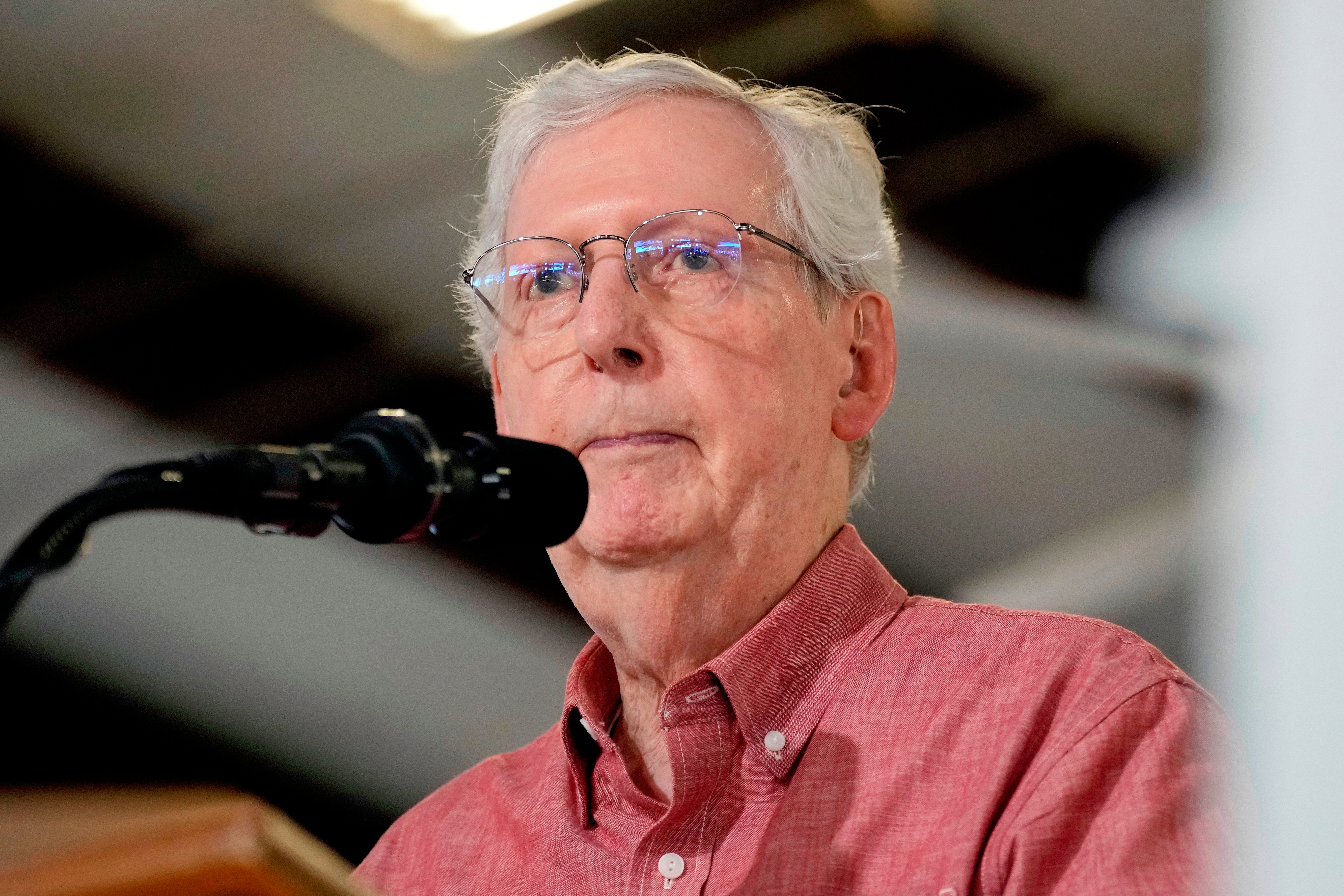 McConnell Skips Kentucky Picnic as Rehab Delays Senate Return