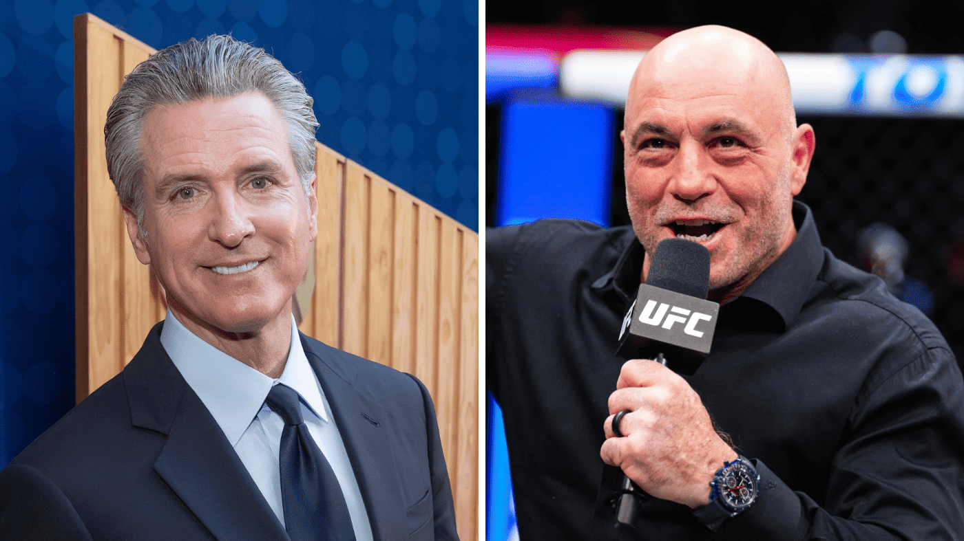 Newsom Challenges Rogan to Podcast Showdown After 'Cardboard Cutout' Jab