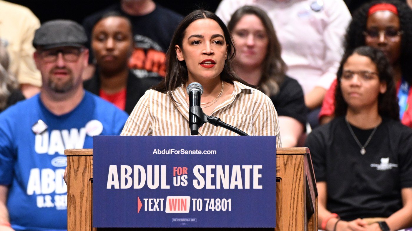 Ocasio-Cortez's Political Future Hangs on Michigan Senate Race
