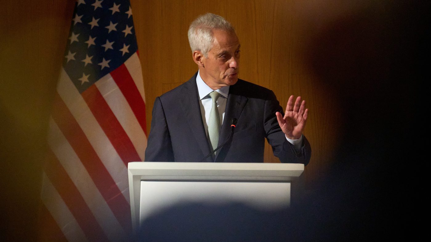 Rahm Emanuel Calls 2028 Frontrunner Status ‘Kiss of Death’ as He Eyes Run
