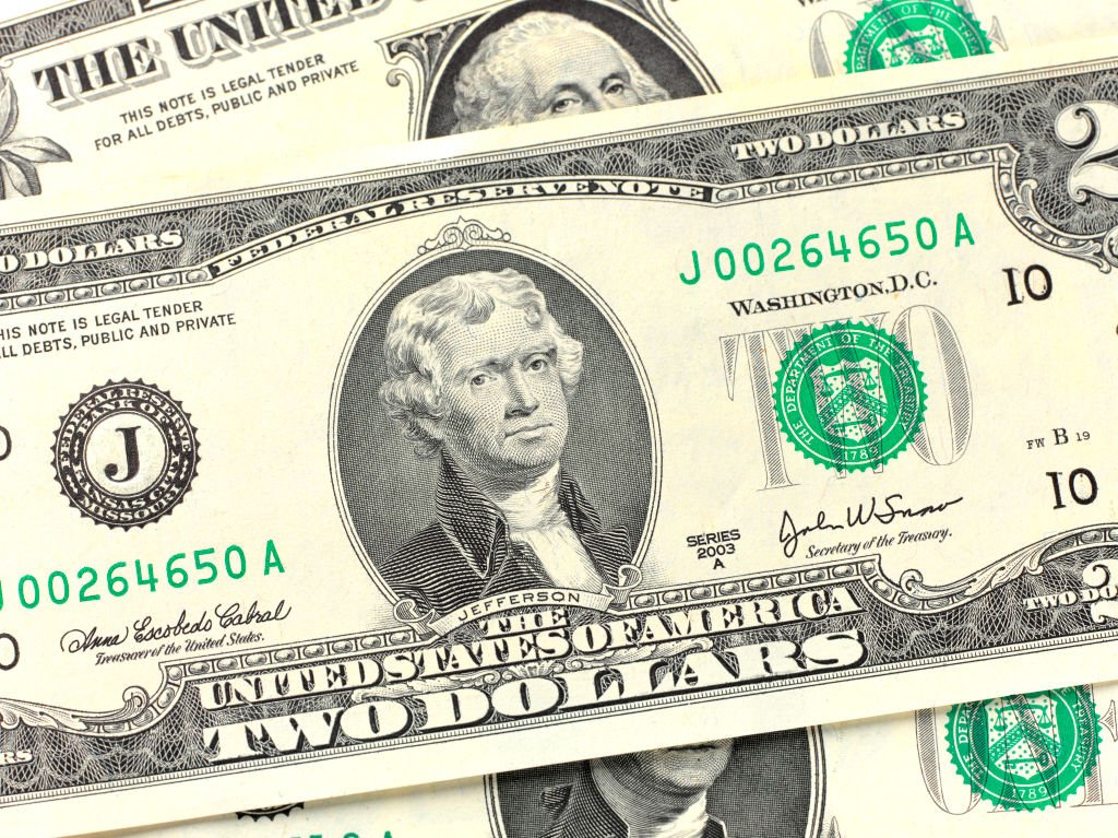 Record Number of $2 Bills in Circulation, but None This Year