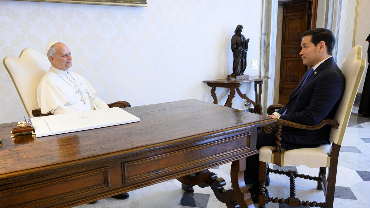 Rubio Calls Vatican Meeting 'Cordial' as Trump-Pope Feud Over Iran Escalates