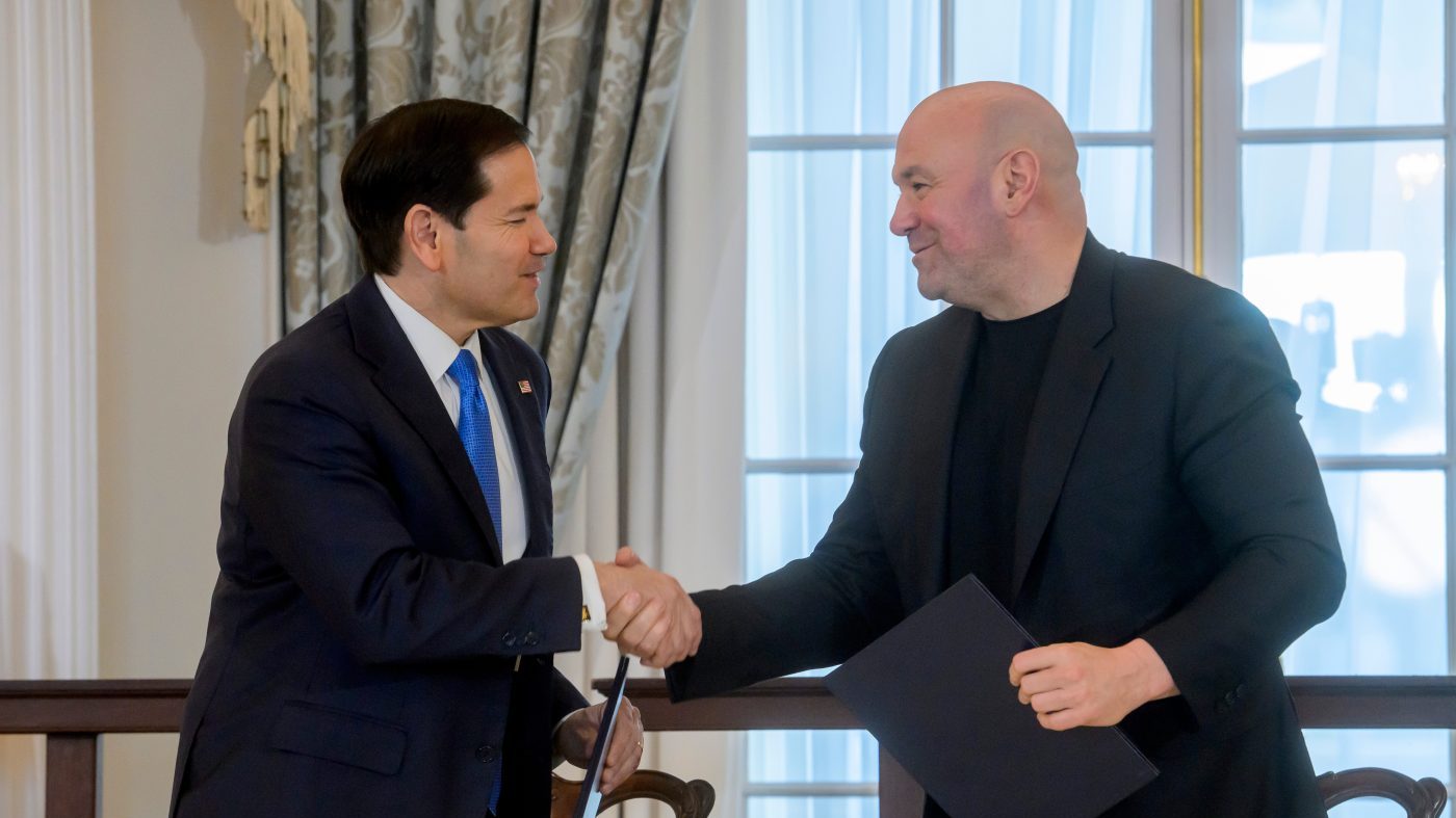 Rubio Likens UFC to Apollo 11 at White House Signing for Fight Night