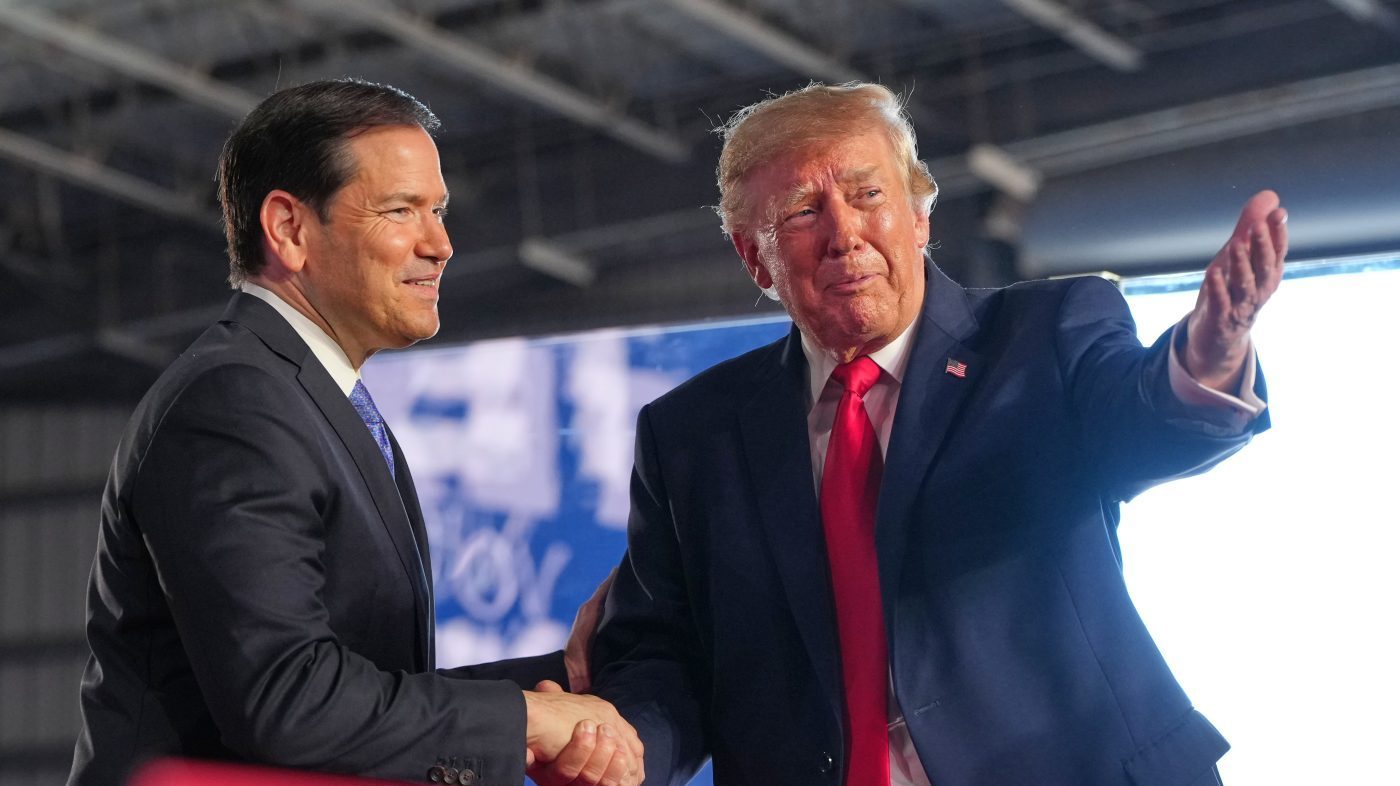 Rubio's 11-Second Rally Pitch: 'Greatest President in History'