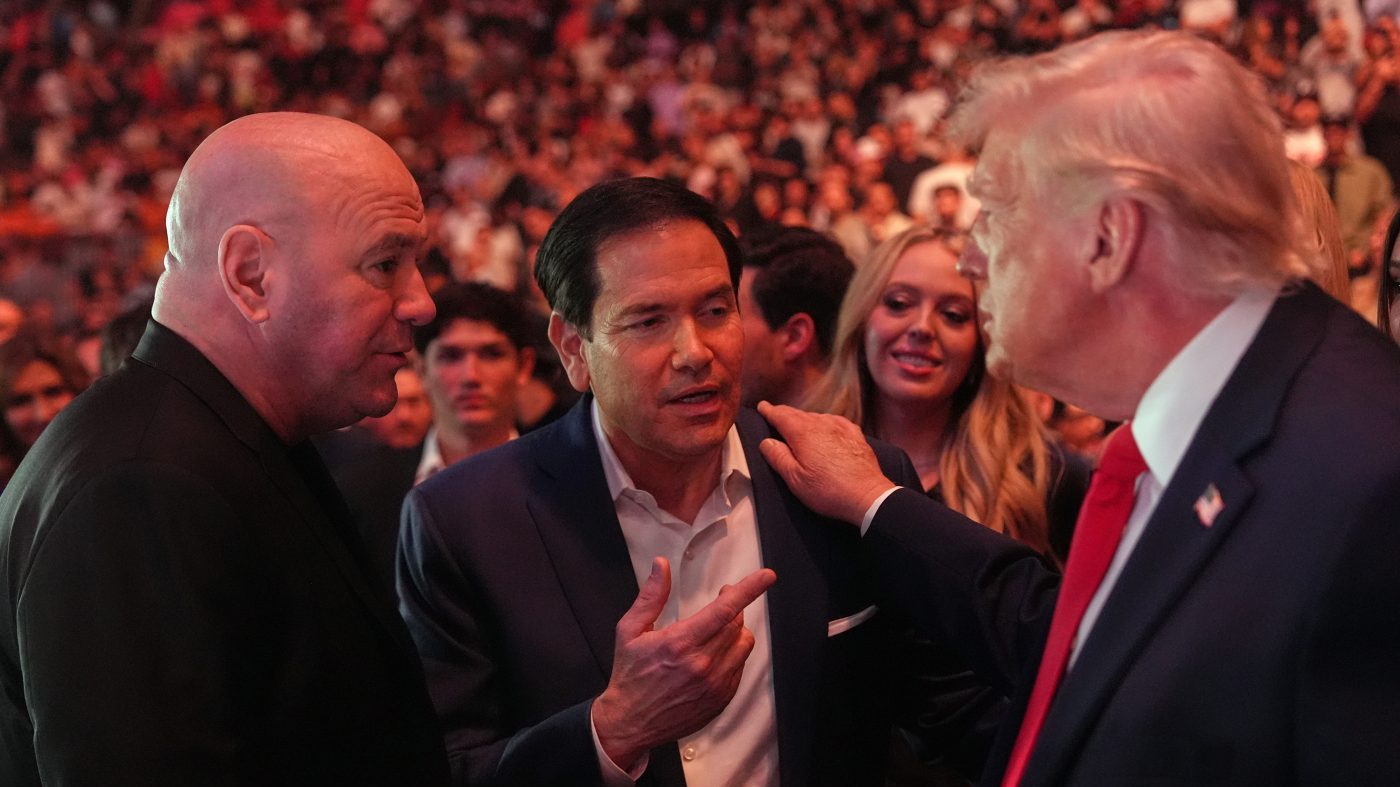 Rubio, UFC's Dana White Formalize Sports Diplomacy Pact Ahead of White House Fight Night