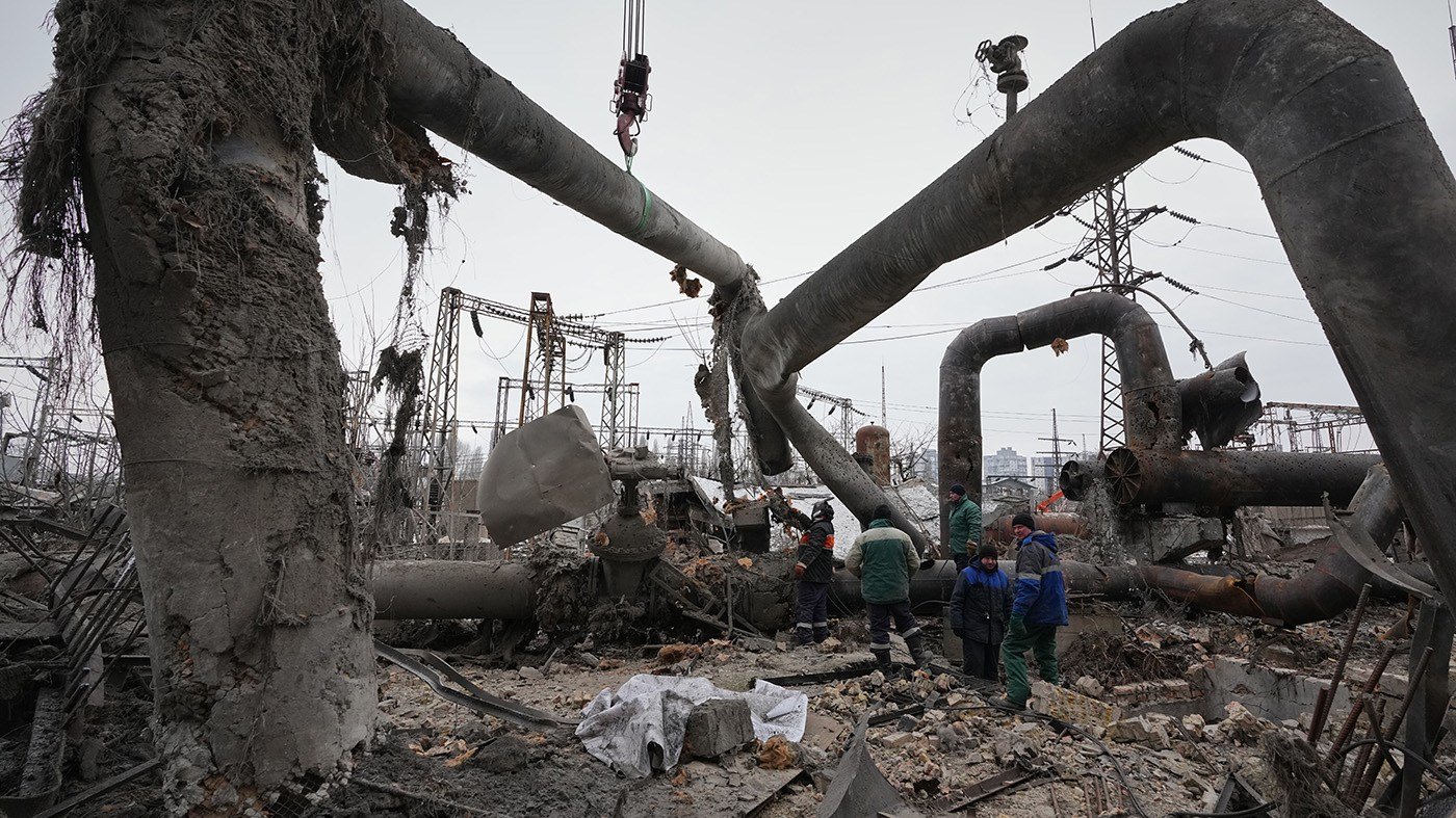 Russia Bombs Kharkiv Power Plant Hours After Trump Touts Energy Ceasefire