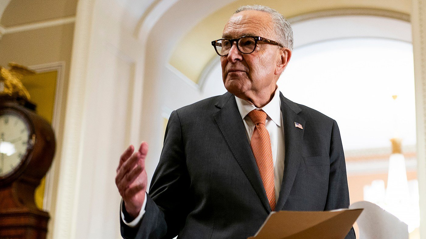 Schumer vows more legal challenges after judge blocks Trump ad spending