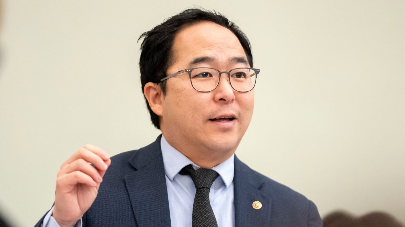 Sen. Andy Kim Pepper-Sprayed by ICE During Newark Detention Center Protest