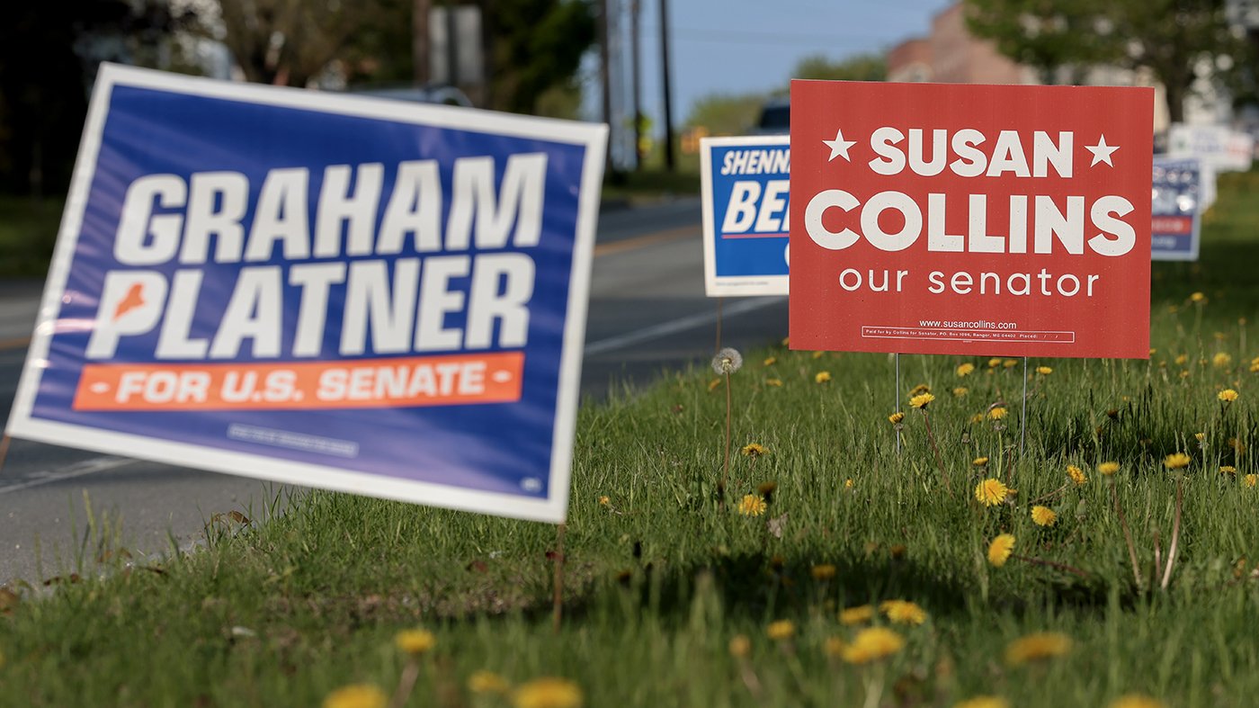 Senate Majority Hopes Dim for Democrats After Maine Chaos, Michigan Progressive Surge