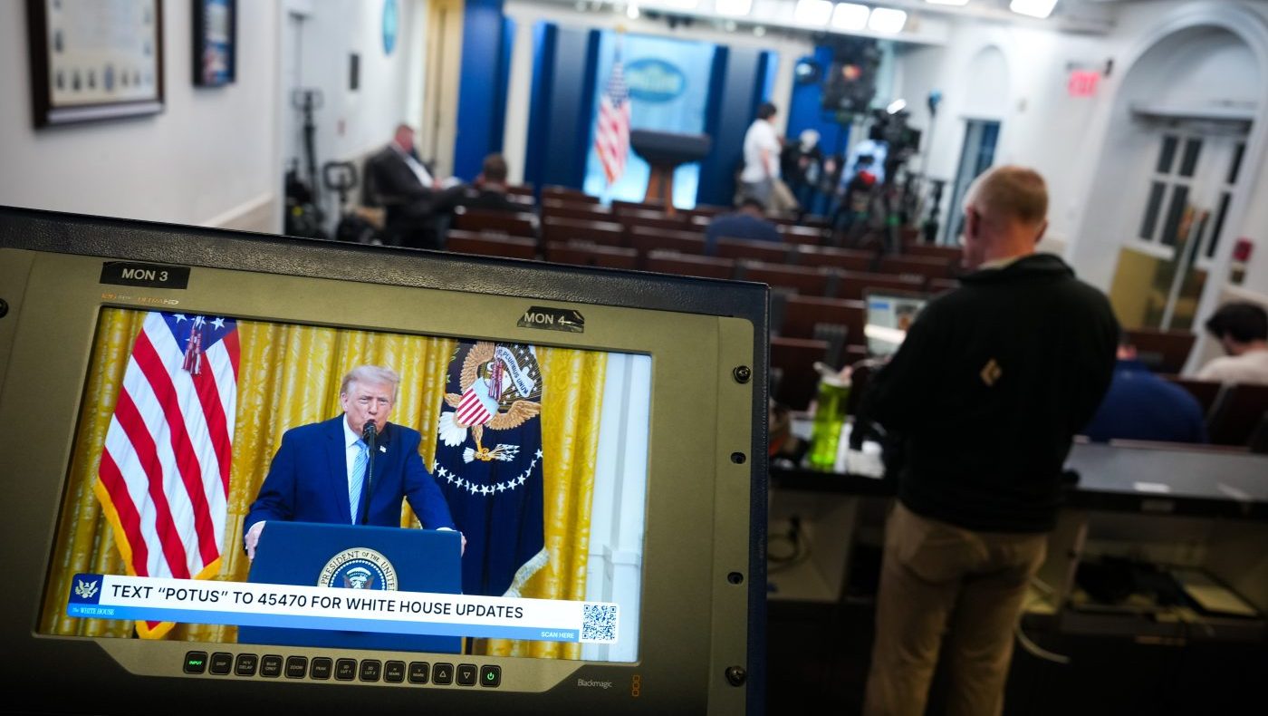 Teleprompter Operator Who Bet on Trump Speeches Leaves Government