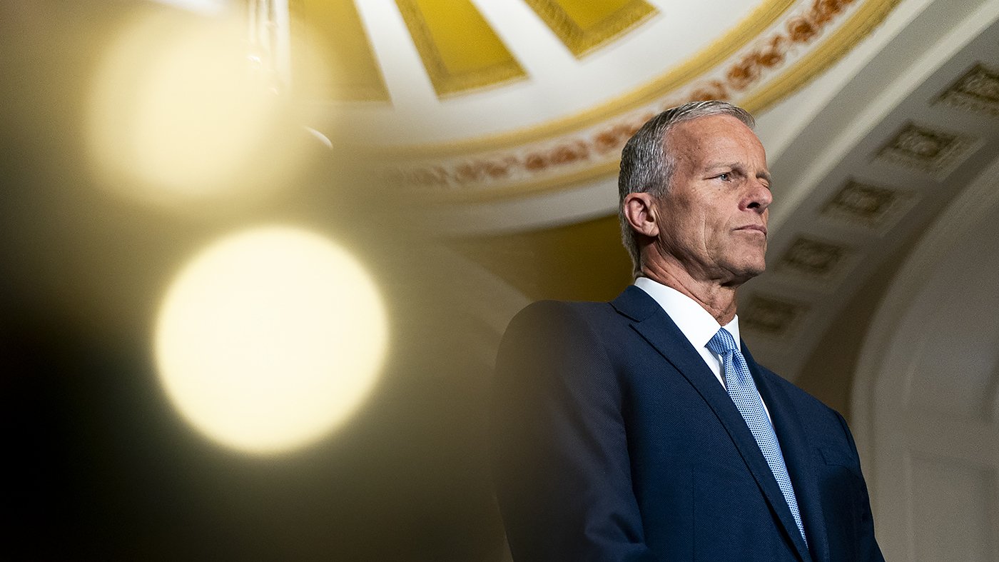 Thune under siege from Trump as Senate sprint tests GOP unity