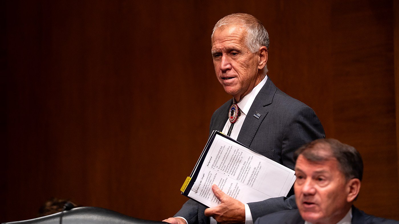 Tillis Slams Trump Jr. for Taking Oligarch's Wedding Gift