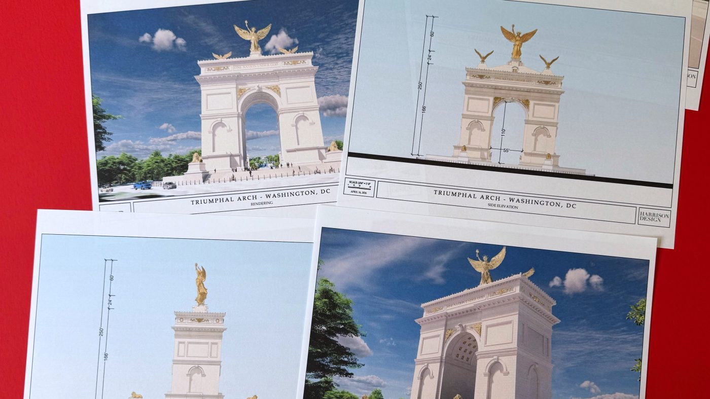 Trump Administration to Pitch 250-Foot Triumphal Arch to Federal Arts Commission