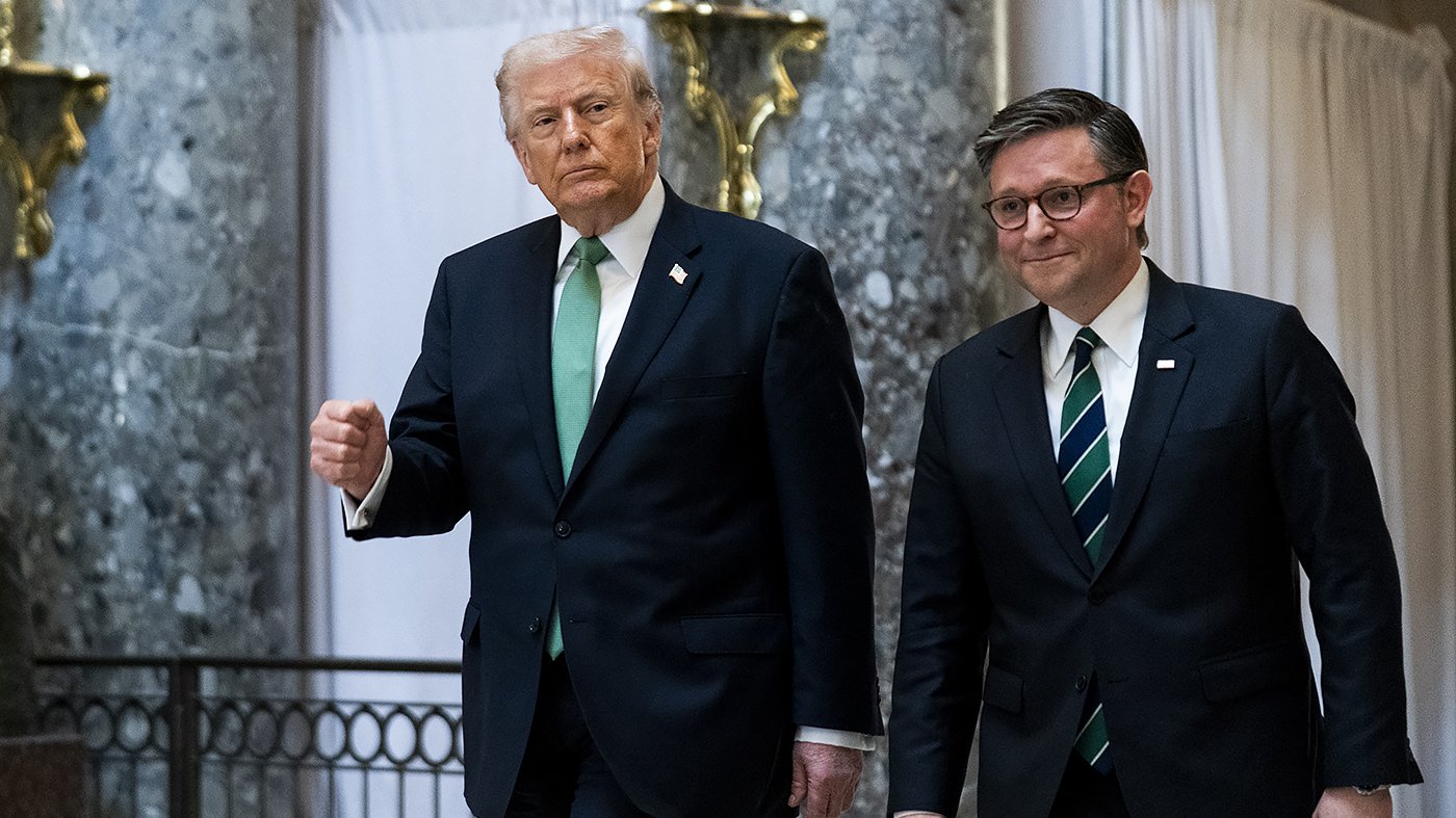 Trump and Johnson Huddle at White House Over DOJ's $1.78B Fund for Political Allies