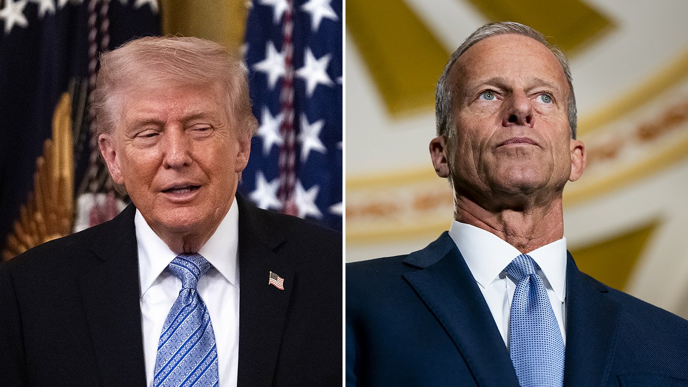 Trump and Thune at Odds Over August Recess and Election Bill