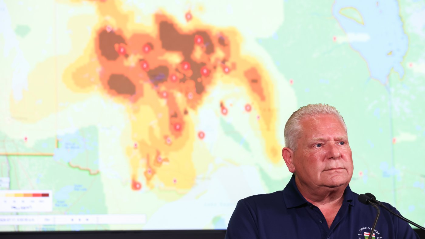 Trump Blames Canada for Wildfire Smoke, Threatens Tariffs; Scientists Point to Climate Change