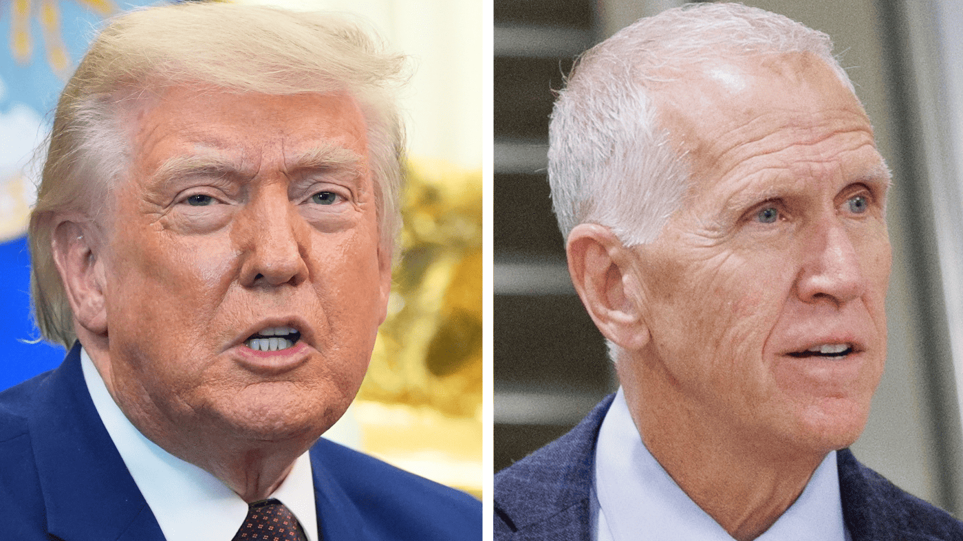 Trump Blasts Tillis as 'Loser' Over Jan. 6 Stance on Blanche Nomination